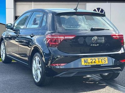 Used VW Polo Style 95 HP (69 kW) 2022 Black Hatchback