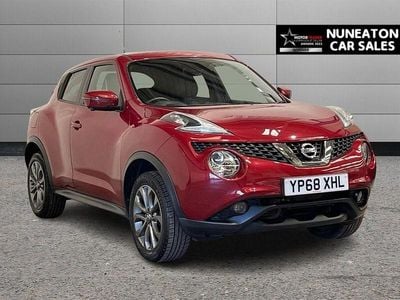 Begagnad Nissan Juke Tekna 117 HK (86 kW) 2019 Röd SUV