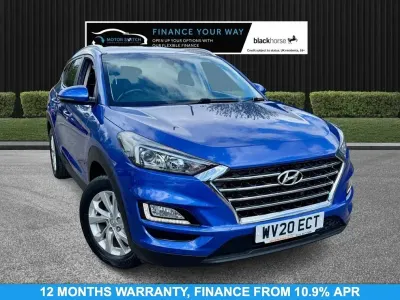 Usado Hyundai Tucson SE 132 HP (97 kW) 2020 Azul SUV