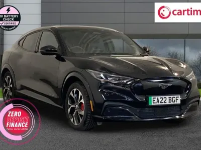 Used Ford Mustang Mach-E Standard Range 197 kW (269 HP) 2022 Black SUV