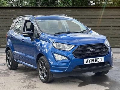 Used Ford Ecosport ST-Line 125 HP (91 kW) 2019 Blue SUV