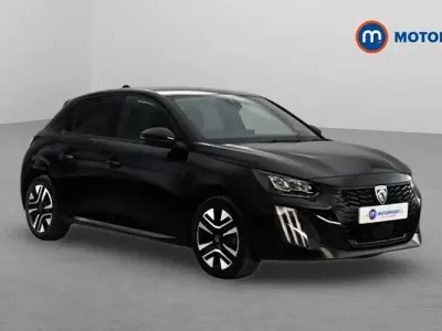 Used Peugeot 208 Allure 101 HP (74 kW) 2025 Black Hatchback