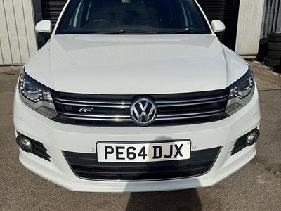 Used VW Tiguan R-line 2014 White SUV