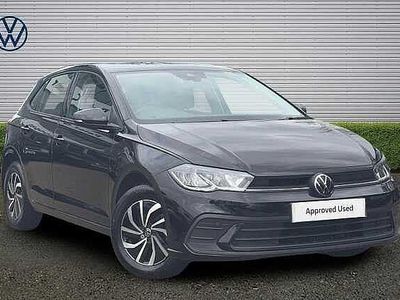 Used VW Polo Life 95 HP (69 kW) 2024 Black Hatchback