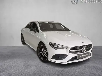 Used Mercedes CLA200 AMG line 163 HP (119 kW) 2023 White Coupe