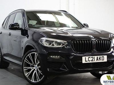 Used BMW X3 M Sport 184 HP (135 kW) 2021 Black SUV