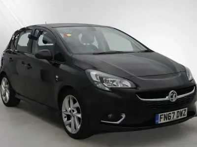 Used Vauxhall Corsa SRi 90 HP (66 kW) 2017 Black Hatchback