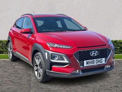 Used Hyundai Kona Premium SE 2018 Red SUV