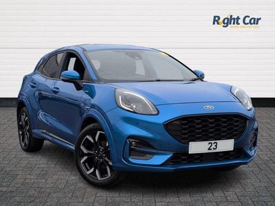 Used Ford Puma ST-Line X 125 HP (91 kW) 2023 Blue SUV
