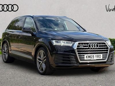 Usado Audi Q7 S-Line 281 CV (206 kW) 2019 Negro SUV