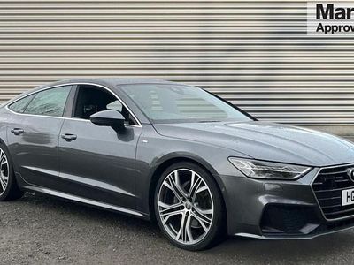 Grey Used 2019 Audi A7 S-Line Hatchback | £22,790 (Fair price)