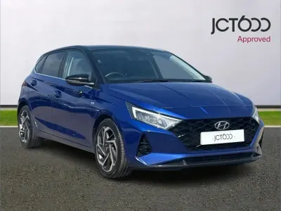 Used Hyundai i20 Ultimate 99 HP (72 kW) 2023 Blue Hatchback