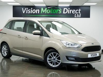 Used Ford Grand C-Max Zetec 120 HP (88 kW) 2015 Silver MPV