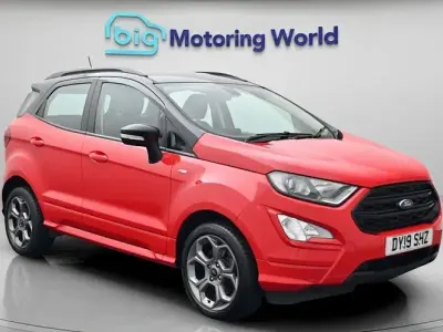 Used Ford Ecosport ST-Line 125 HP (91 kW) 2019 Red SUV