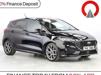 Used Ford Fiesta ST-Line 100 HP (73 kW) 2023 Black Hatchback
