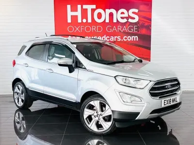 Used Ford Ecosport Titanium 100 HP (73 kW) 2018 Silver SUV