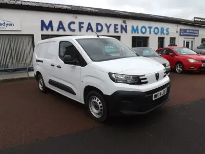 Used Peugeot Partner S 131 HP (96 kW) 2024 White MPV