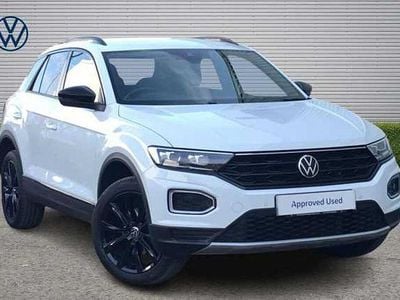 Used VW T-Roc Black Edition 150 HP (110 kW) 2021 White SUV