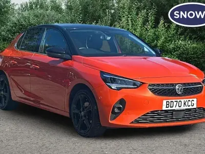 Used Vauxhall Corsa Elite 101 HP (74 kW) 2020 Orange Hatchback