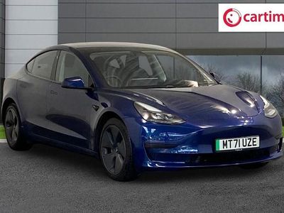 Used Tesla Model 3 Standard Range 366 kW (498 HP) 2021 Blue Sedan