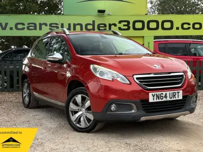 Used Peugeot 2008 Allure 92 HP (67 kW) 2015 Red SUV
