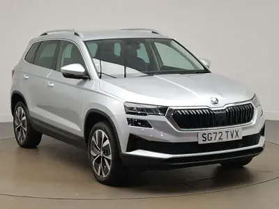Used Skoda Karoq SE L 110 HP (80 kW) 2022 Silver SUV