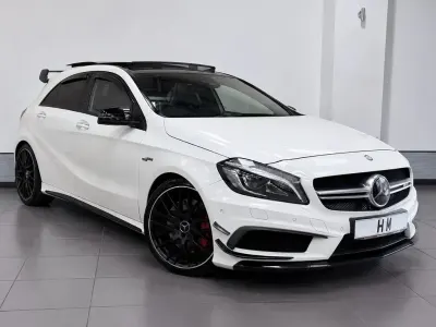 Used Mercedes A45 AMG AMG 360 HP (264 kW) 2016 White Hatchback