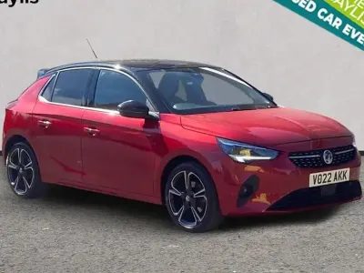 Begagnad Vauxhall Corsa Edition 100 HK (73 kW) 2022 Röd Halvkombi