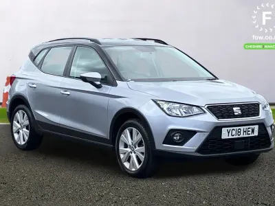 Used Seat Arona SE Technology 116 HP (85 kW) 2018 Silver SUV