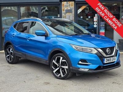 Used Nissan Qashqai S 115 HP (84 kW) 2018 Blue SUV