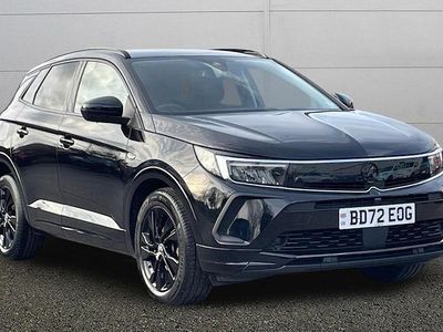Used Vauxhall Grandland X GS Line 131 HP (96 kW) 2022 Black SUV
