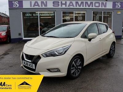 White Used 2018 Nissan Micra Acenta Limited Edition Hatchback | £7,495 (Fair price)
