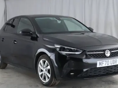 Used Vauxhall Corsa 102 HP (75 kW) 2020 Black Hatchback