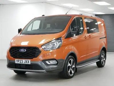 Used Ford Transit Custom Active 170 HP (125 kW) 2023 Orange Van