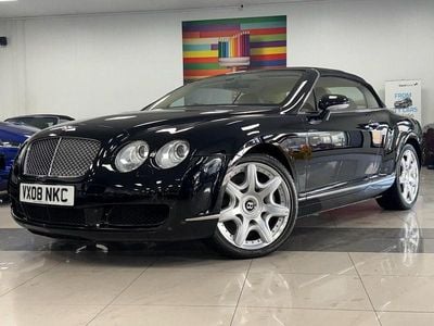 Used Bentley Continental GT Convertible 560 HP (411 kW) 2008 Black Cabriolet