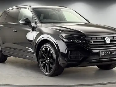 Used VW Touareg Black Edition 231 HP (169 kW) 2022 Grenadilla black SUV