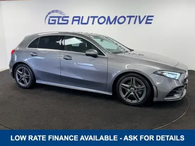 Used Mercedes A180 AMG line 136 HP (100 kW) 2019 Grey Hatchback
