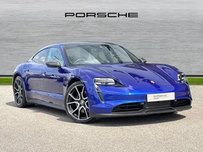 Used Porsche Taycan 419 kW (571 HP) 2023 Blue Sedan
