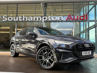 Used Audi Q8 Black Edition 286 HP (210 kW) 2018 Black SUV