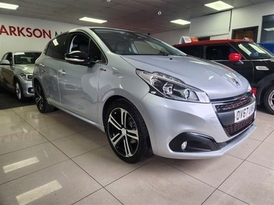 used Peugeot 208 1.2 PURETECH S/S GT LINE 5d+SPORTS LEATHER+CRUISE CONTROL+BLUETOOTH+PARKING AID+17"ALLOYS+FREE 12 MO