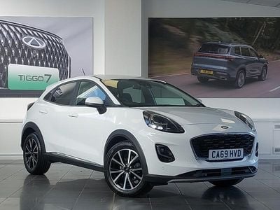 Używany Ford Puma Titanium 125 KM (91 kW) 2020 Biały SUV