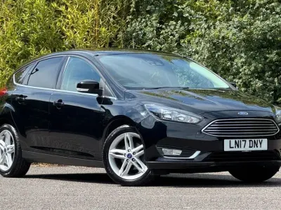 Used Ford Focus Titanium 125 HP (91 kW) 2017 Black Hatchback