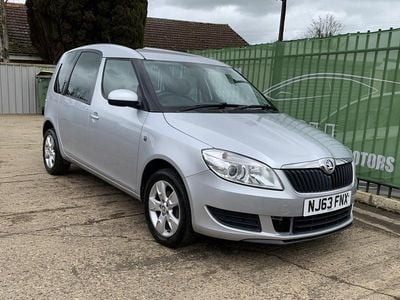 Used Skoda Roomster SE 105 HP (77 kW) 2013 Silver MPV