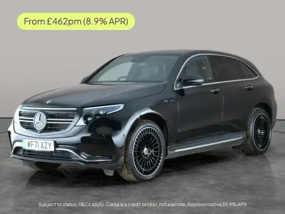 Used Mercedes EQC400 AMG Line Premium Plus 300 kW (408 HP) 2021 Black SUV