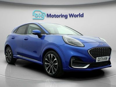 Blue Used 2021 Ford Puma ST-Line Hatchback | £16,300 (Fair price)
