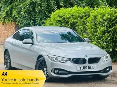 Used BMW 430 Luxury Line 258 HP (189 kW) 2015 Silver Coupe
