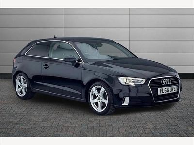 Brilliant black Used 2016 Audi A3 Sport Hatchback | £7,495 (Good price)