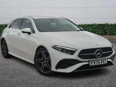Used Mercedes A180 Executive 136 HP (100 kW) 2026 White Hatchback