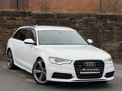 Used Audi A6 Black Edition 2014 White Estate