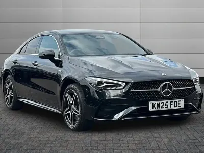 Used Mercedes CLA250 Executive 215 HP (158 kW) 2025 Cosmos black Coupe